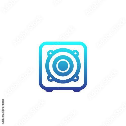 subwoofer, speaker icon Free Download subwoofer, speaker icon - GFXLoad
