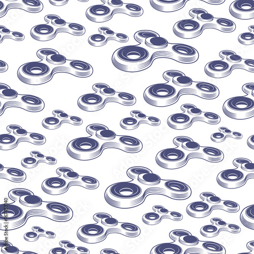 Seamless spinner pattern