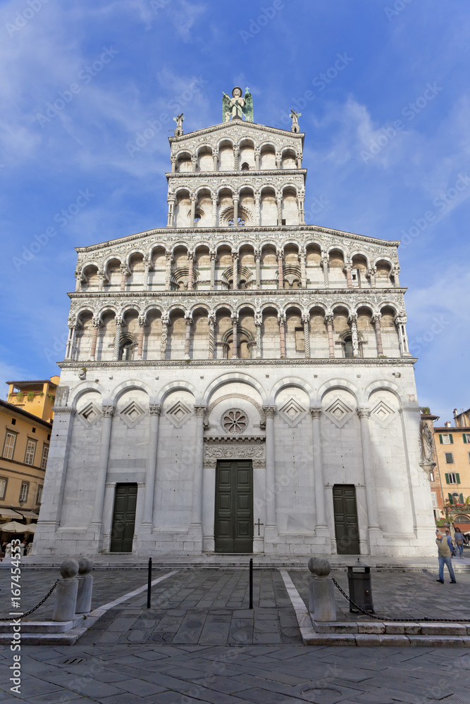 Toskana-Impressionen in Lucca, Kathedrale San Michele in Foro