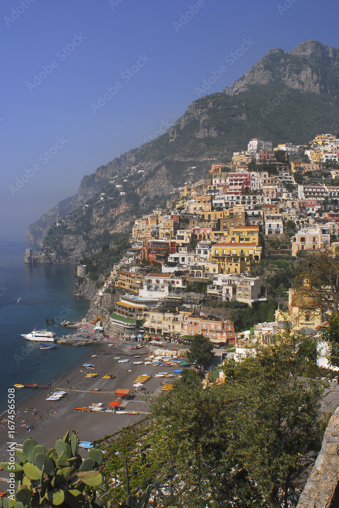 Campania,Italy; Amalfitan coast: Positano