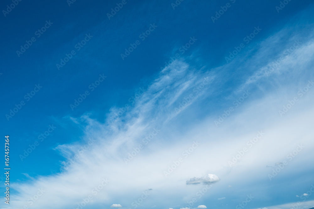 Fototapeta premium the clouds and the sky