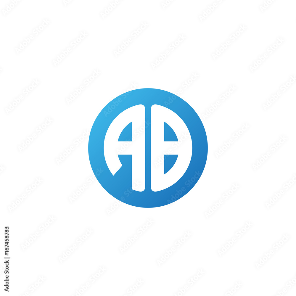 Initial letter AB, rounded letter circle logo, modern gradient blue color
Initial letter AB, rounded letter circle logo, modern gradient blue color