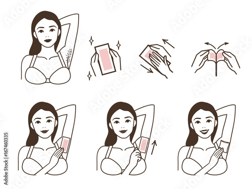 underarms epilation