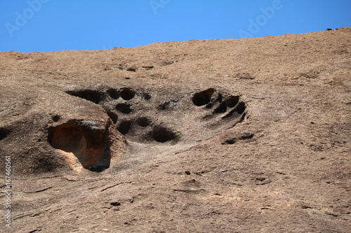 Granite formation Hyden Rock in Western Australia