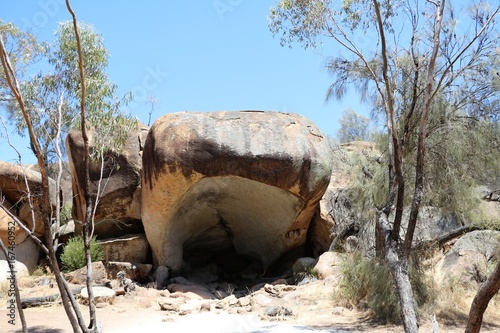 View to Hippo's Yawn in Australia, Hyden Western Australia
