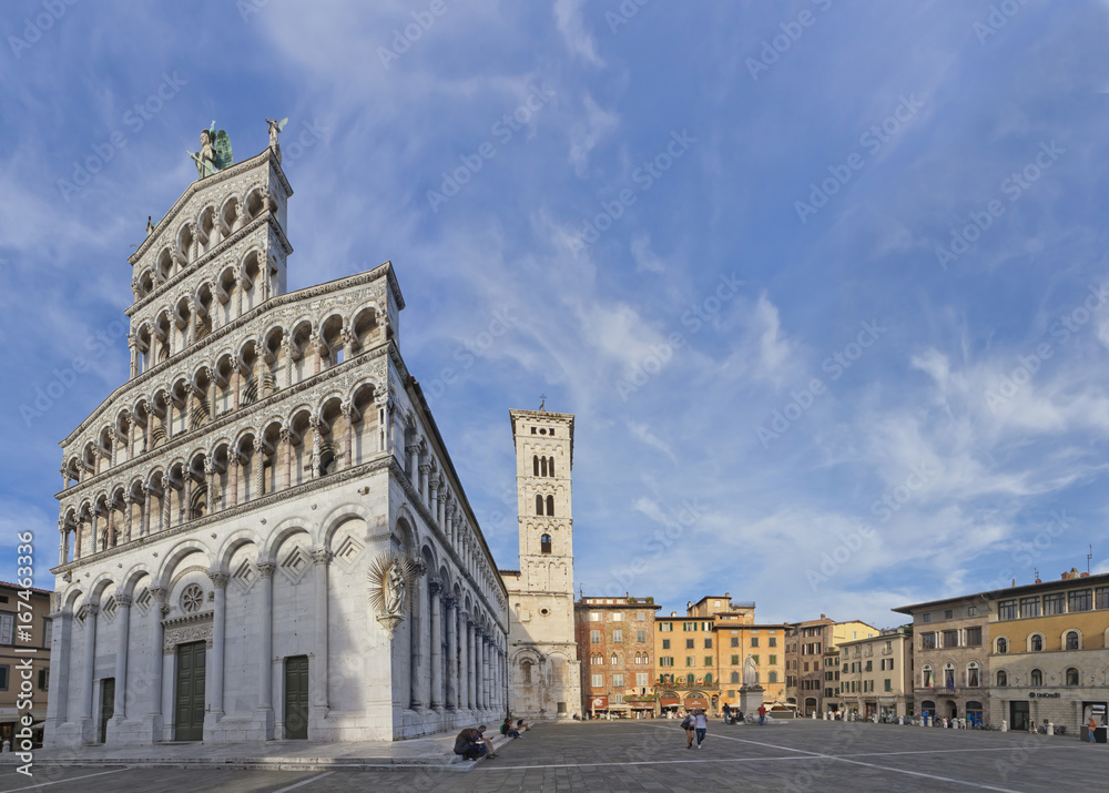 Toskana-Impressionen in Lucca, Kathedrale San Michele in Foro