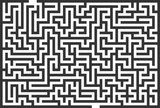 Vector labyrinth maze