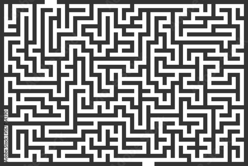Vector labyrinth maze photo