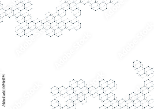Molecule dna, genetic and chemical compounds, illustration