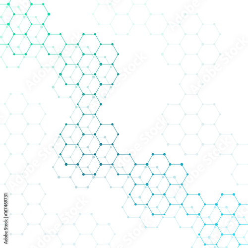 Molecule dna, genetic and chemical compounds, illustration