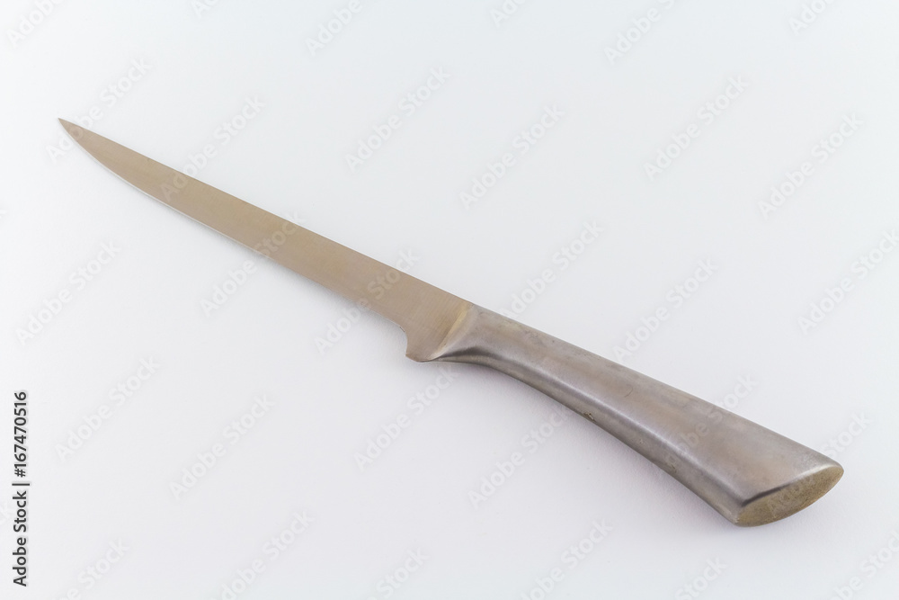 Kitchen Knife Isolated on White Background Kitchen Knife Isolated on White Background