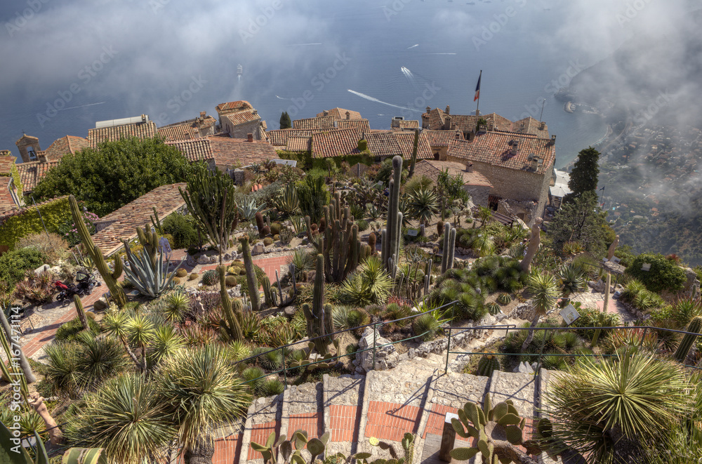 Obraz premium Le Jardin exotique d'Eze - The Exotic Garden of Eze 