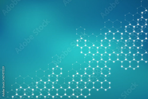 Molecule dna, genetic and chemical compounds, illustration