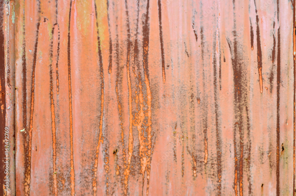Metal rust Background,rust on old wall background , A rusty textured