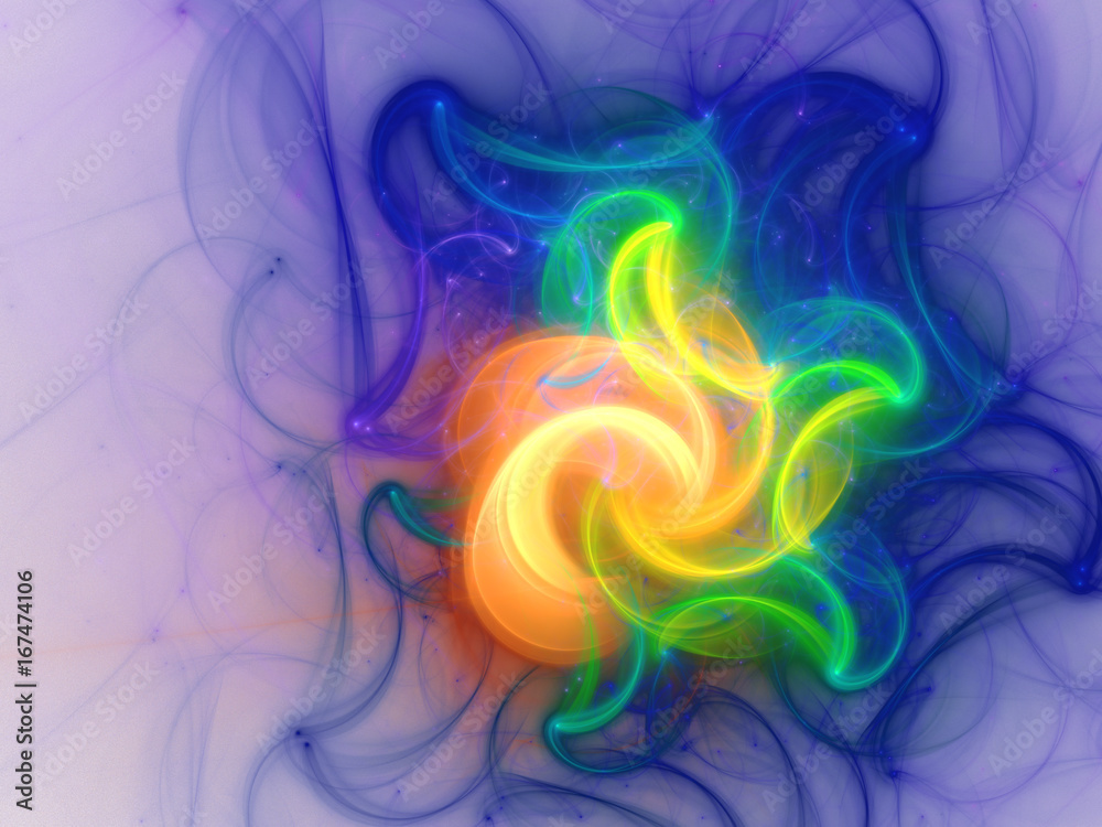 Abstract fractal background Abstract fractal background