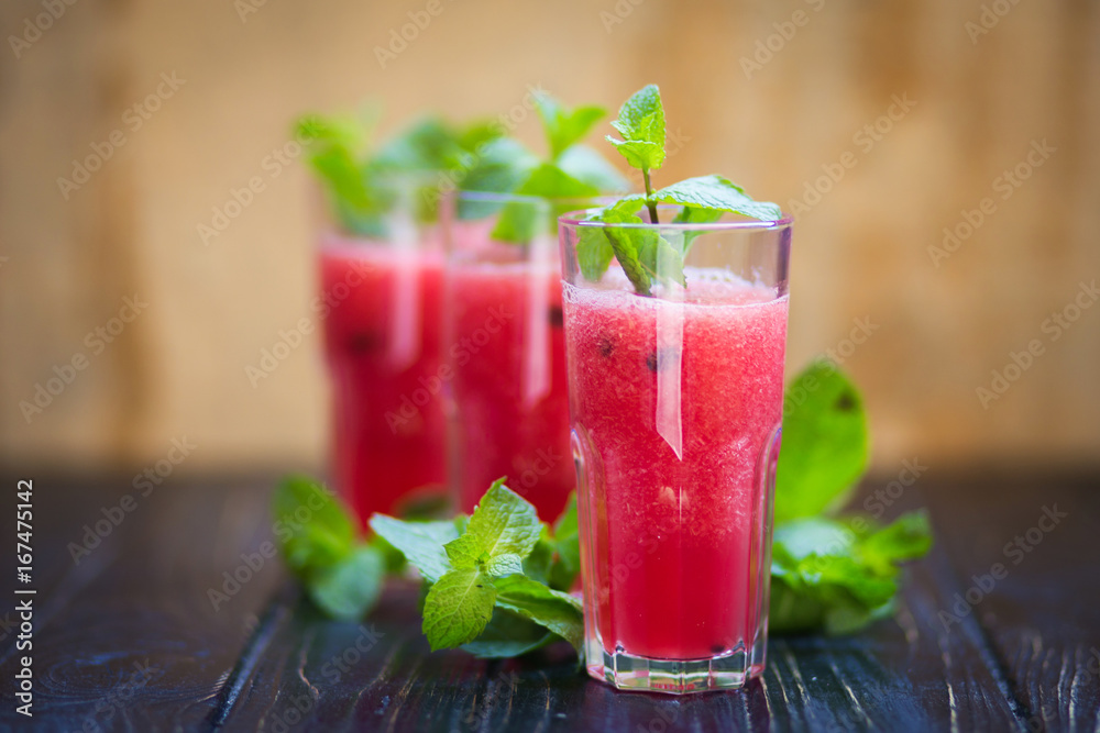 watermelon drink with mint watermelon drink with mint