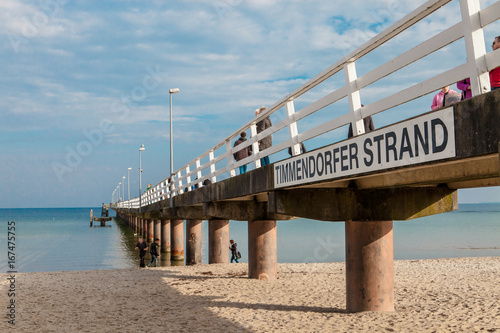 Seebrücke Timmendorfer Strand in Schleswig-Holstein 