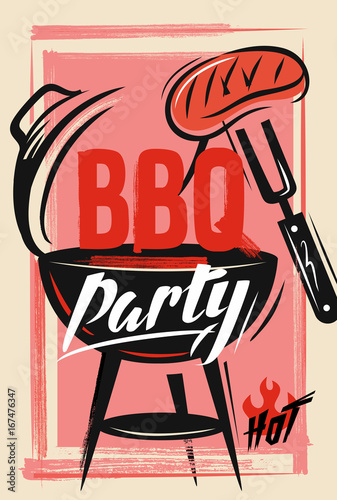 bbq vecor template
