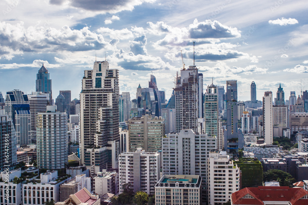 Obraz premium バンコク 都市風景