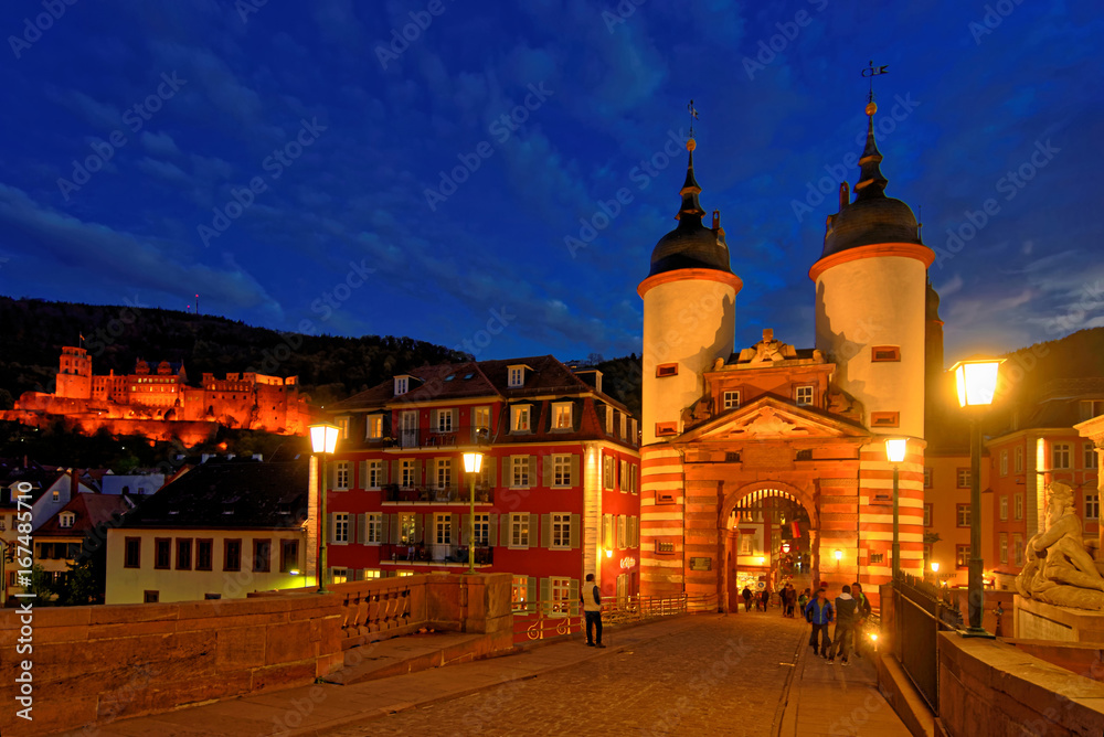 Heidelberg am Abend