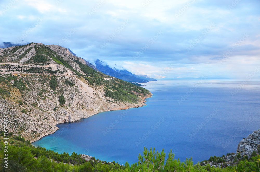 Coastal landscape in Croatia