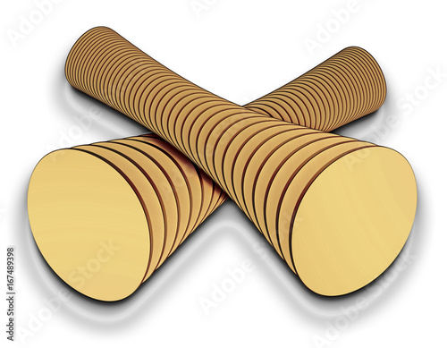 Εκτύπωση καμβά Unusual 3D abstract art wonder