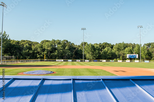Baseball Field Dugout Stands © Richard