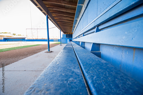 Baseball Field Dugout Bench