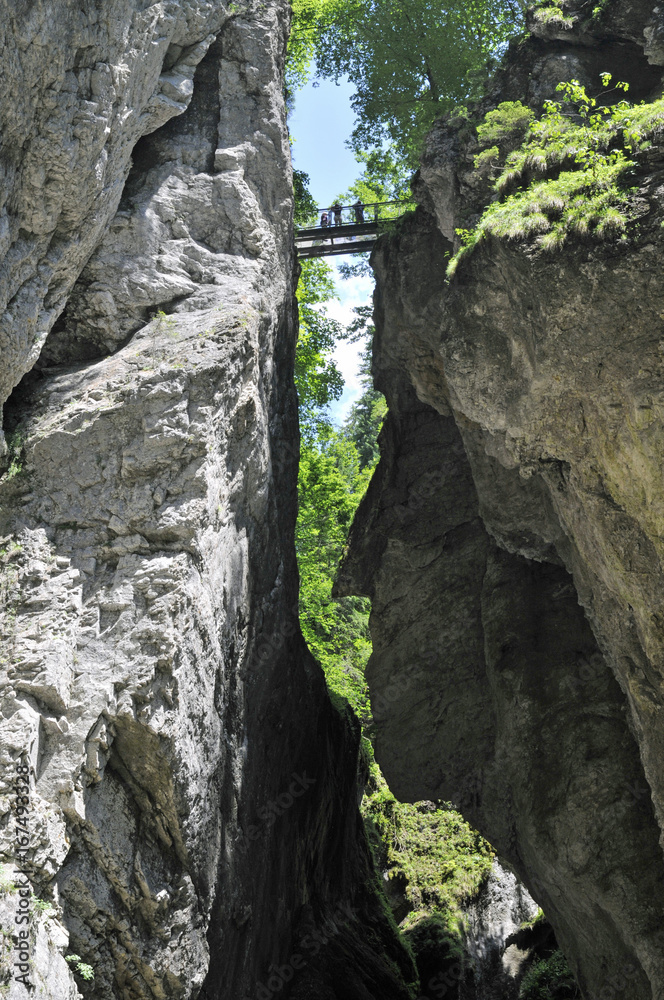 brücke über der breitachklamm