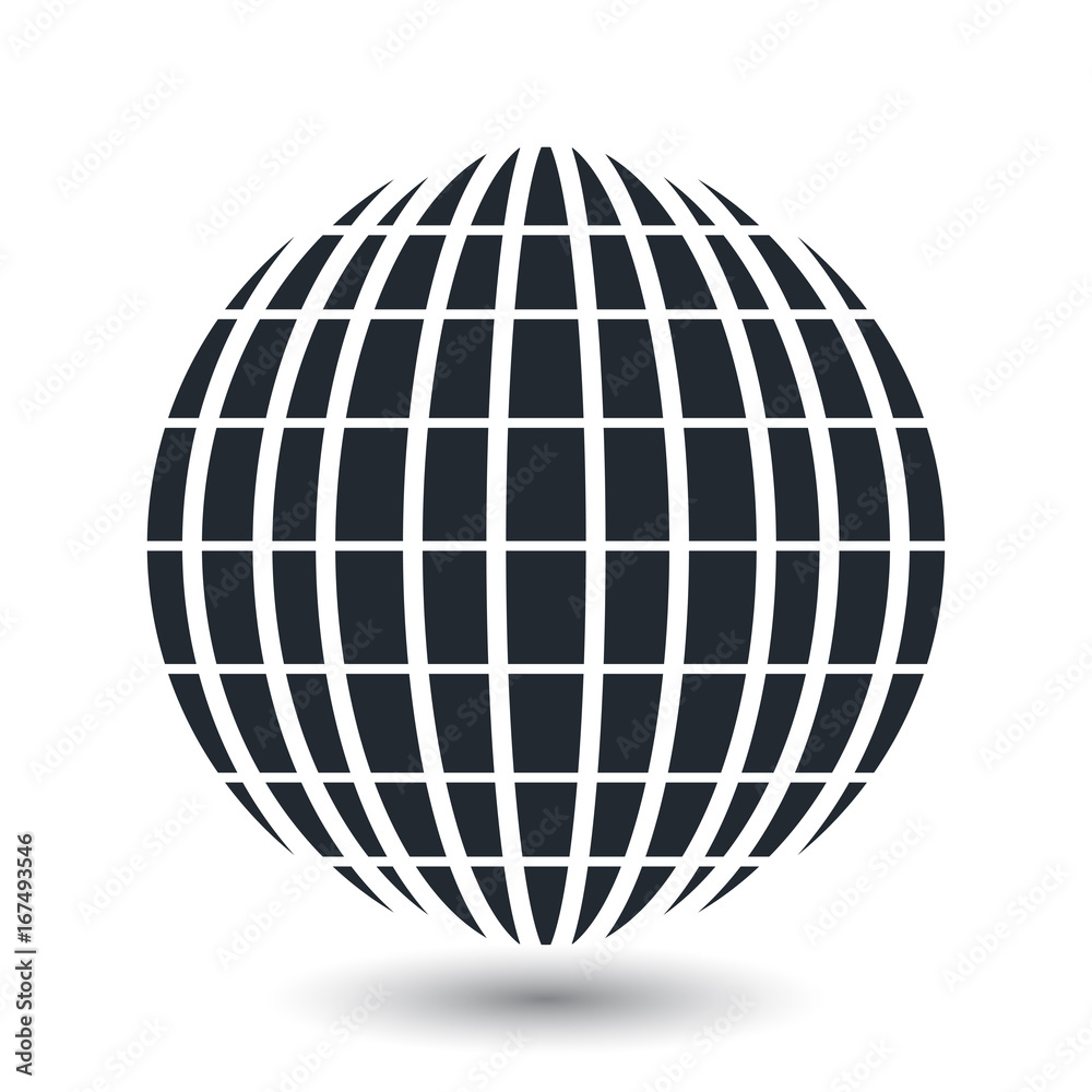 Globe earth vector icons isolated on white background
Globe earth vector icons isolated on white background