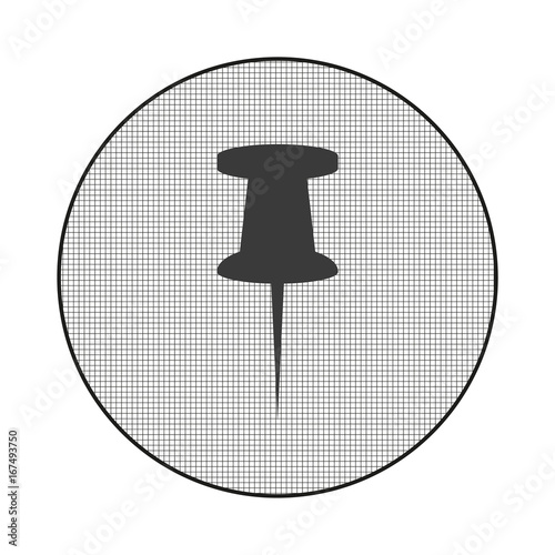 Gitter-Icon Stecknadel