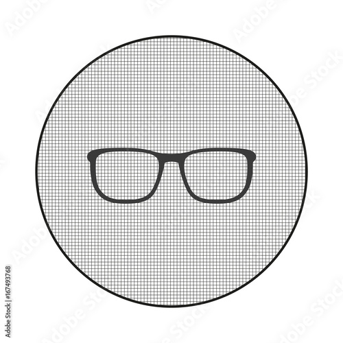 Gitter-Icon Brille