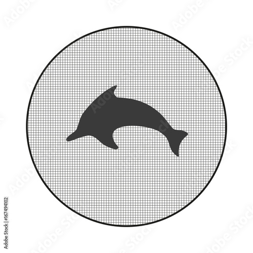Gitter-Icon Delfin
