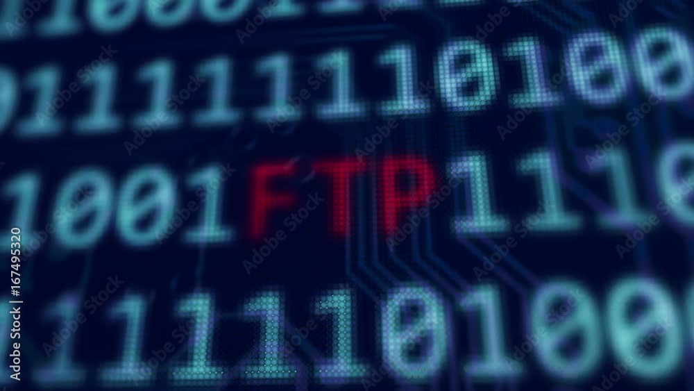 FTP word between random binary data in 4k FTP word between random binary data in 4k