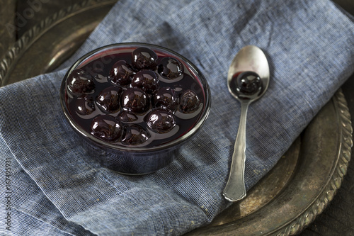 Fancy Dark Maraschino Cocktail Cherries photo