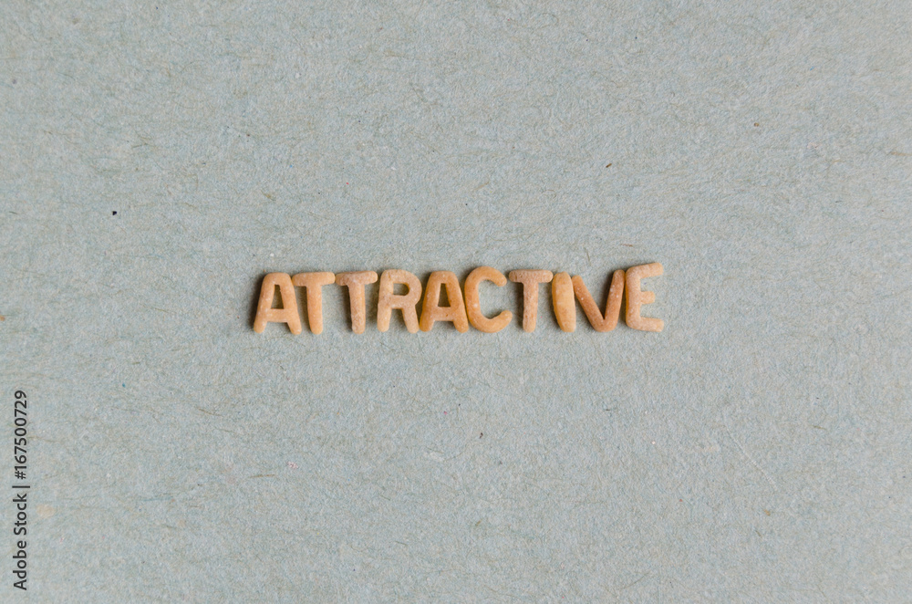 Attractive word Photos | Adobe Stock