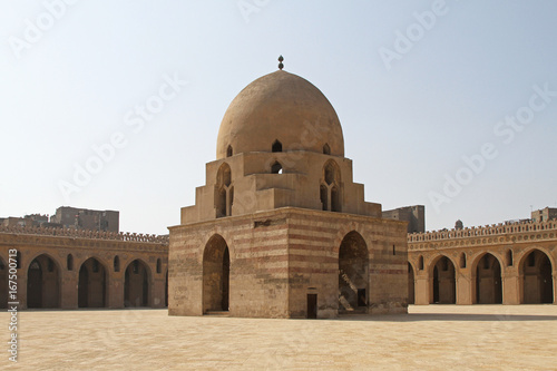 Mosque of Ibn Tulun in Cairo Egypt