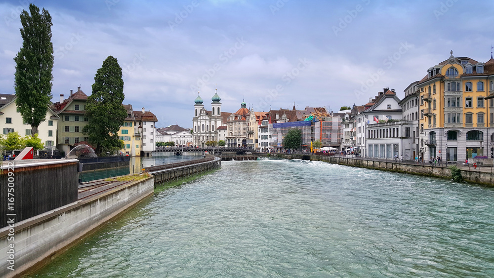Scenic View of Lucerne, Switzerland