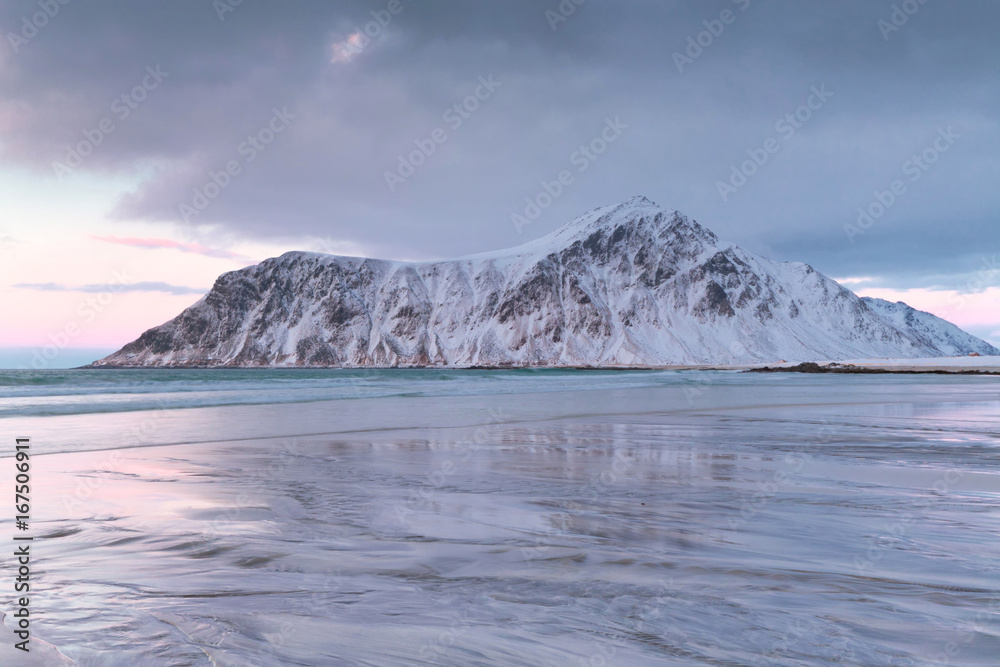 Skagsanden beach, Lofoten Skagsanden beach, Lofoten