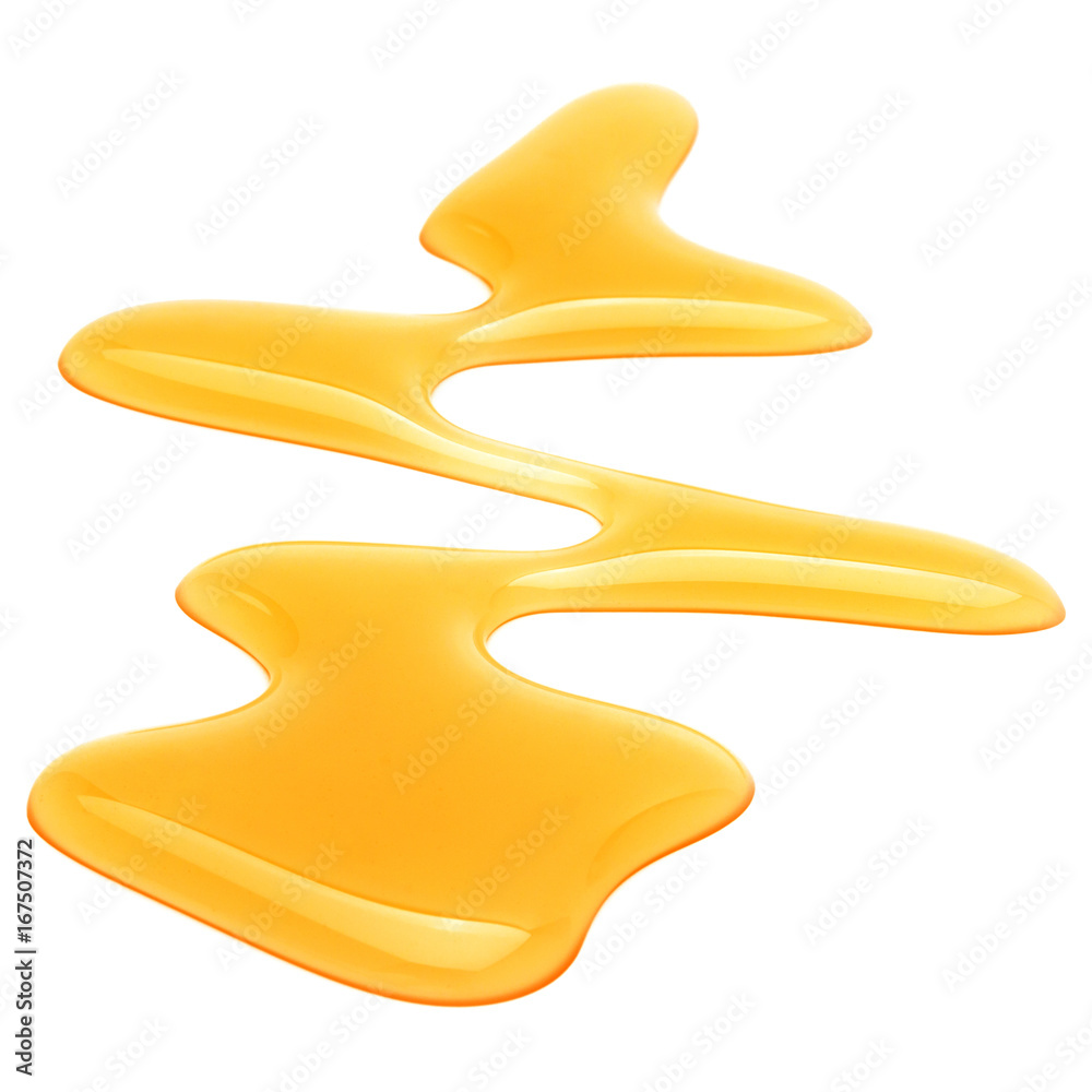 Sweet honey drips isolated on white background. Syrup droplet, nectar drops. Sweet honey drips isolated on white background. Syrup droplet, nectar drops.