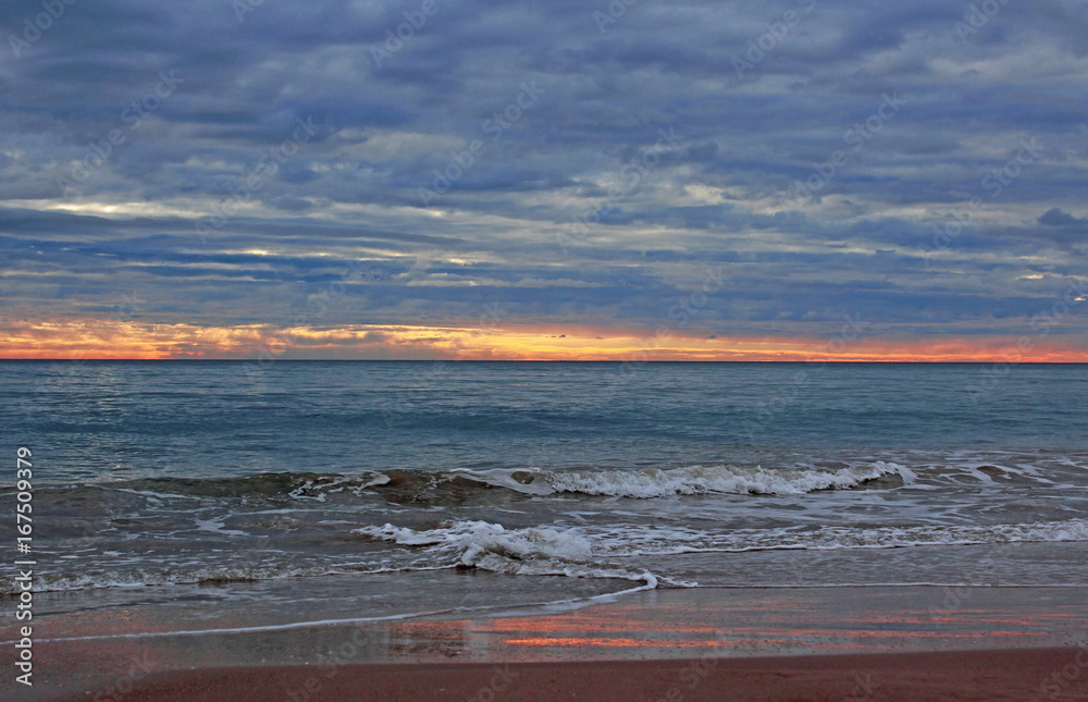 Sunset on the beach Sunset on the beach