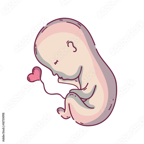 new life and baby with umbilical cord