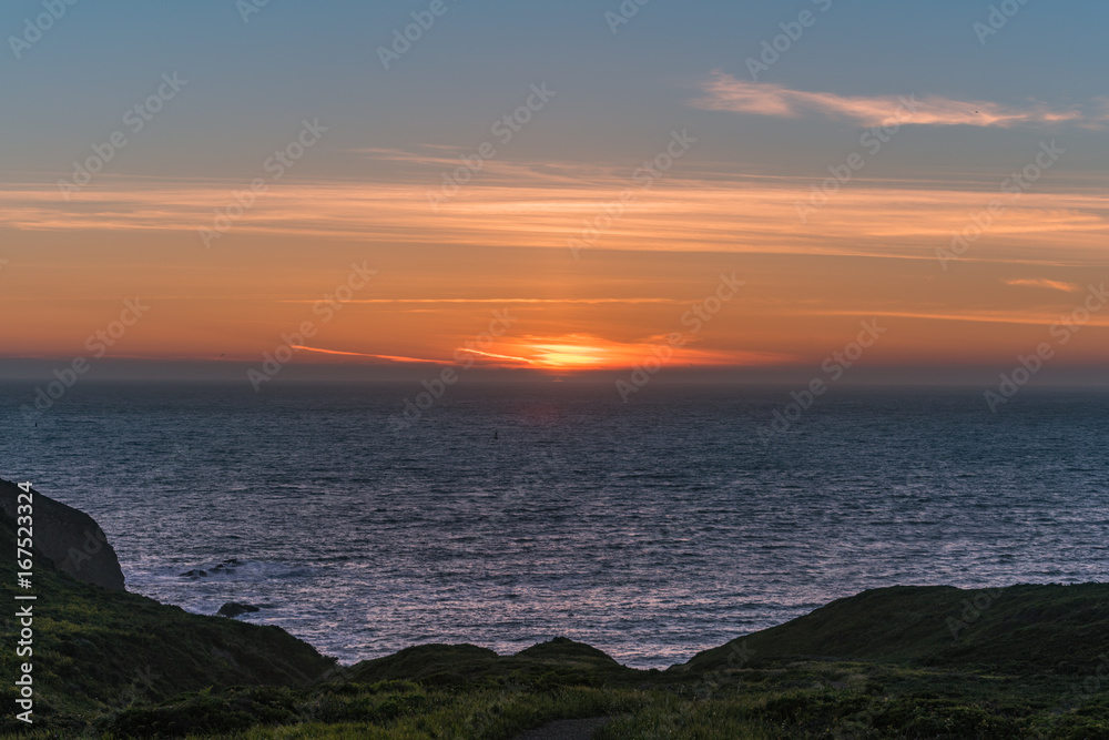 Sunset in the Headlands
