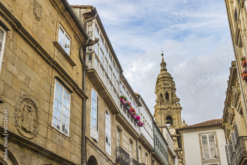 Berenguela bell tower of Santiago de Compostela cathedral © Arousa