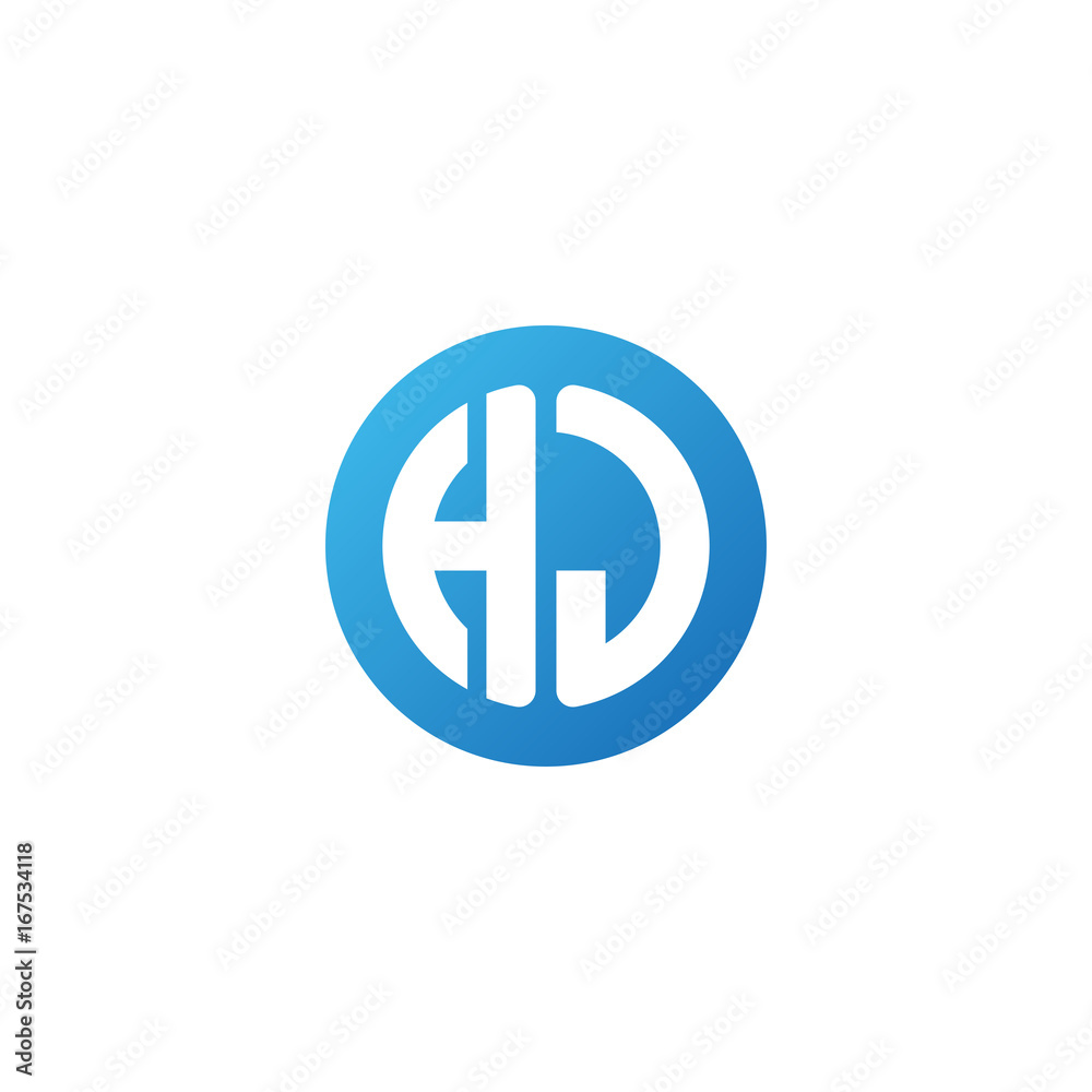 Initial letter HJ, rounded letter circle logo, modern gradient blue color
Initial letter HJ, rounded letter circle logo, modern gradient blue color