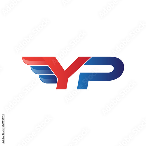 Free Download fast initial letter logo vector wing - GFXLoad