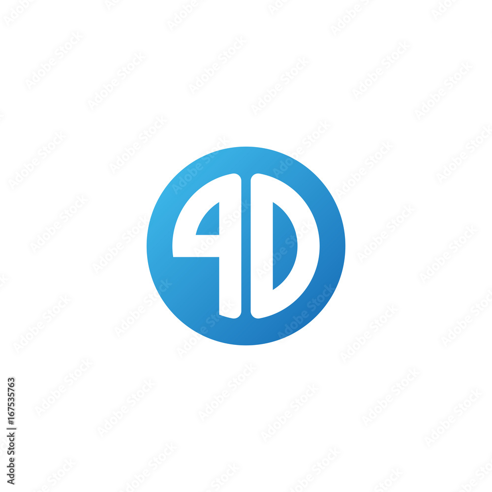 Initial letter PO, rounded letter circle logo, modern gradient blue color
Initial letter PO, rounded letter circle logo, modern gradient blue color