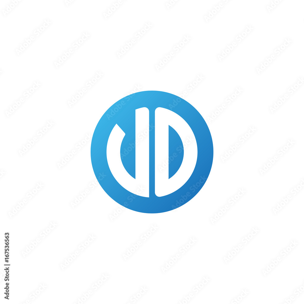 Initial letter VO, rounded letter circle logo, modern gradient blue color
Initial letter VO, rounded letter circle logo, modern gradient blue color