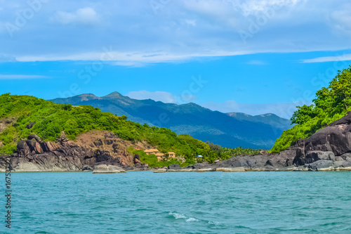 Beautiful Sea Green Waters of South Goa, India © Vikram