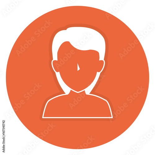 beautiful woman shirtless avatar character vector illustration design